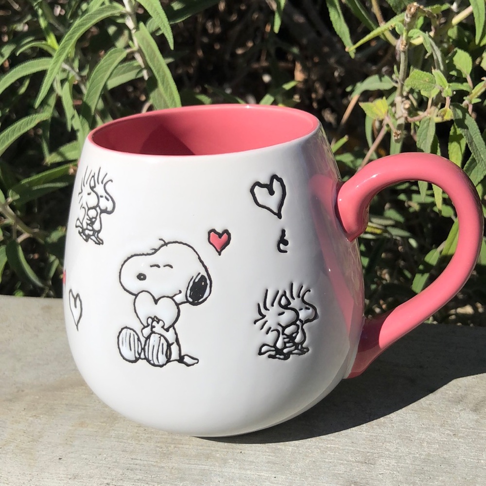 Peanuts Heart Woodstock SNOOPY Mug